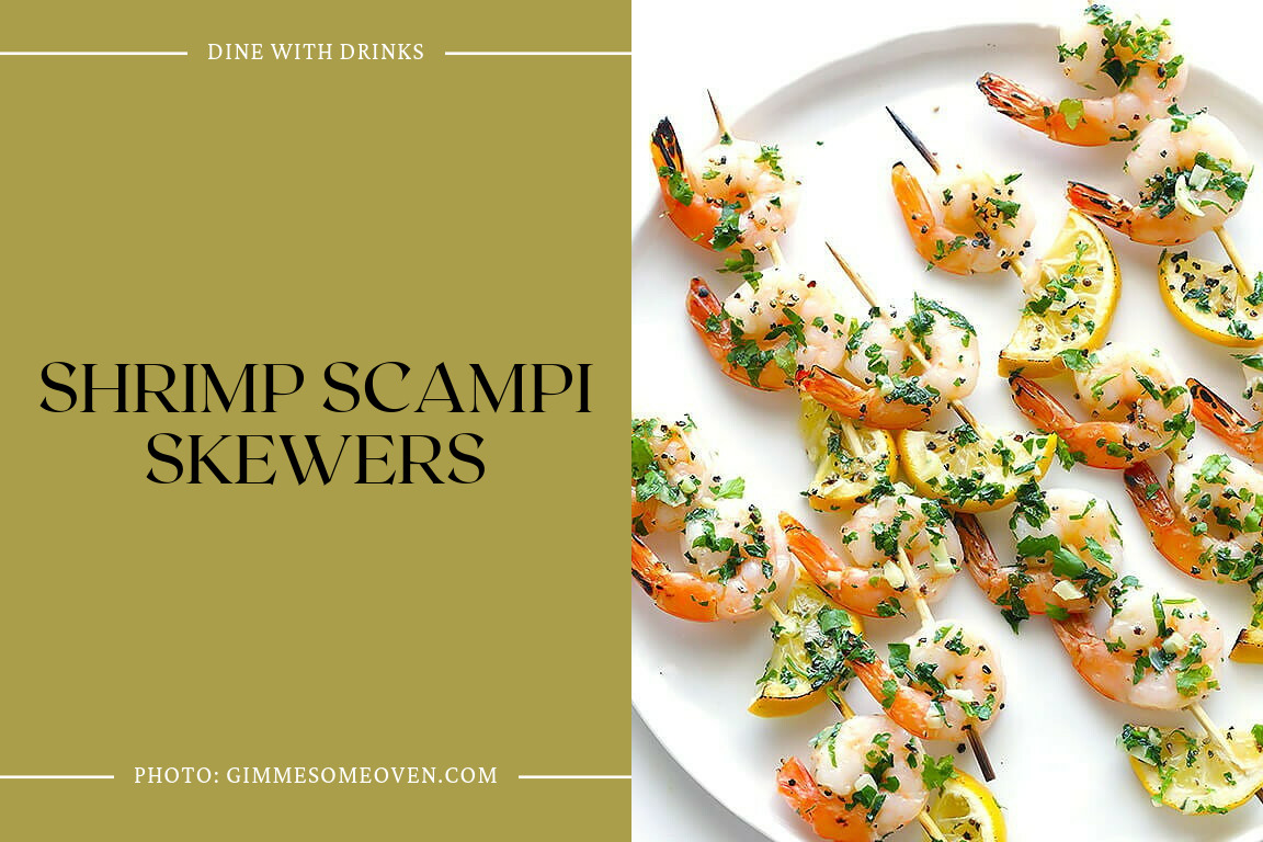 Shrimp Scampi Skewers