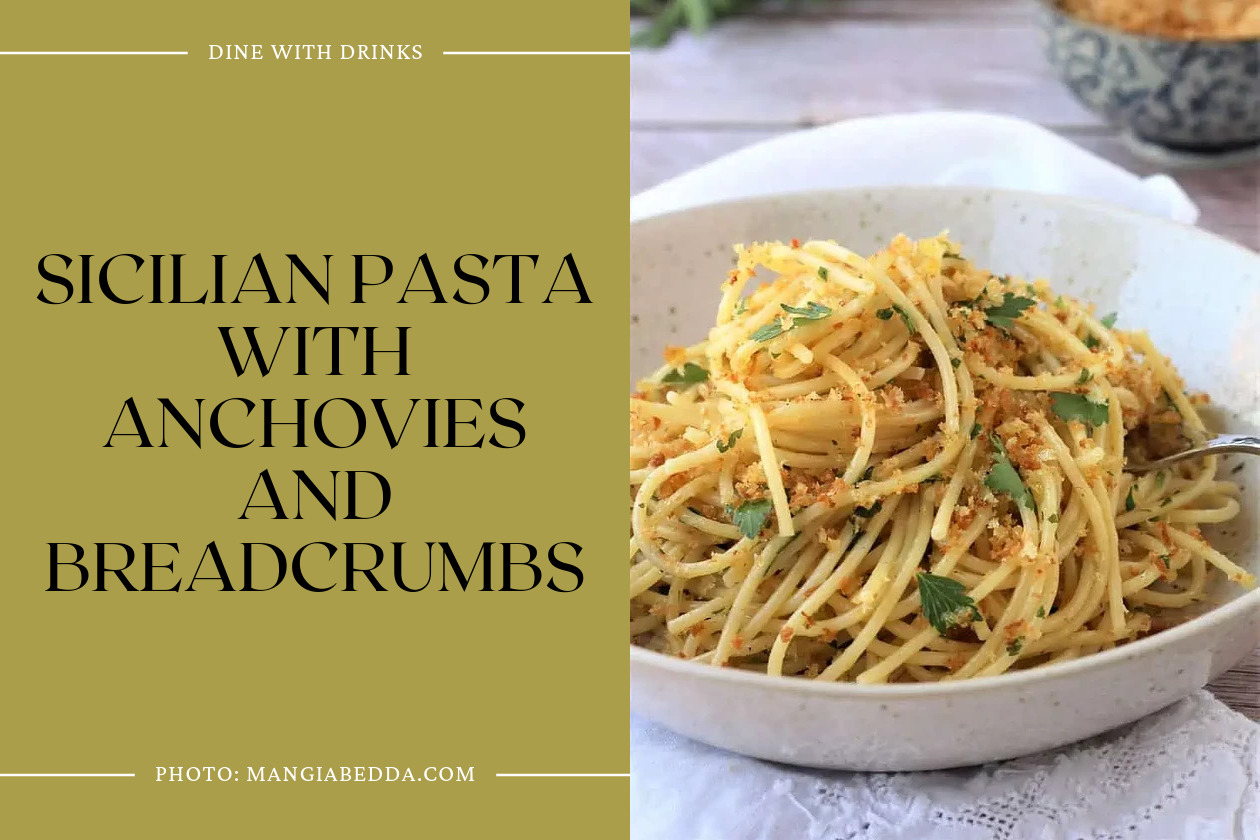 Sicilian Pasta With Anchovies And Breadcrumbs