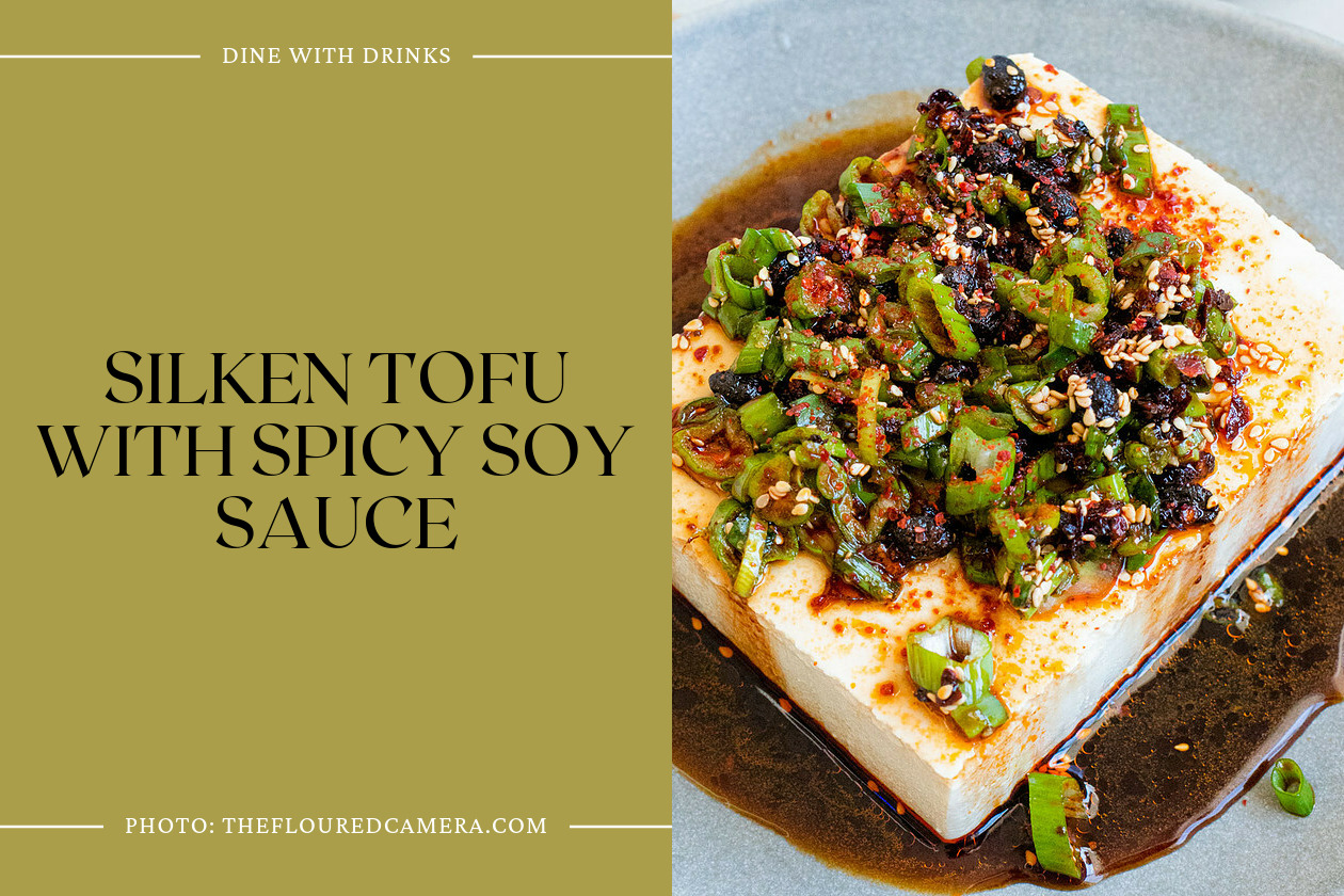 Silken Tofu With Spicy Soy Sauce