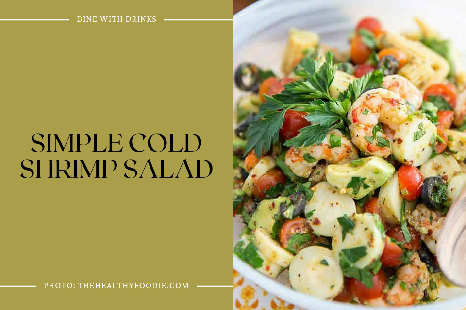 Simple Cold Shrimp Salad