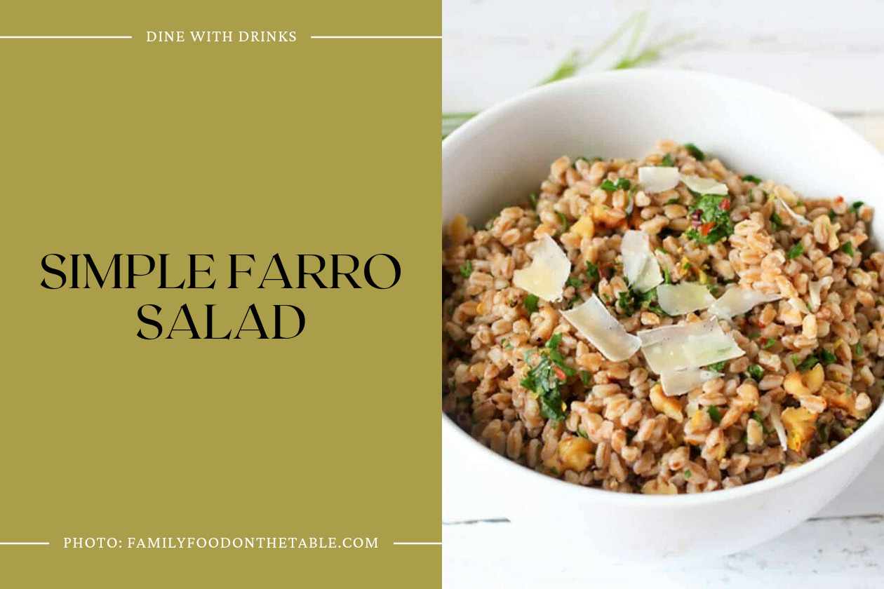 Simple Farro Salad