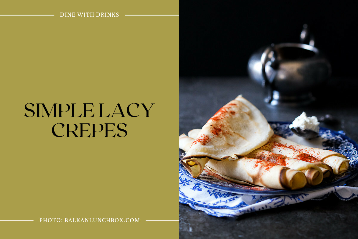 Simple Lacy Crepes