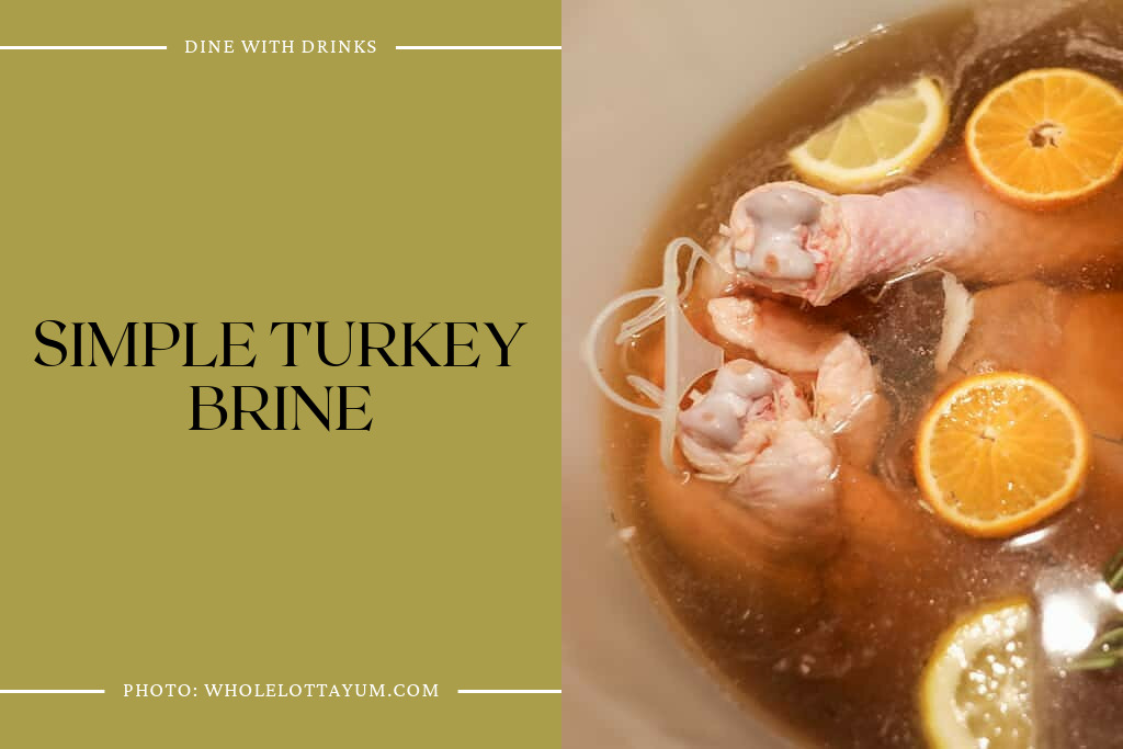 Simple Turkey Brine