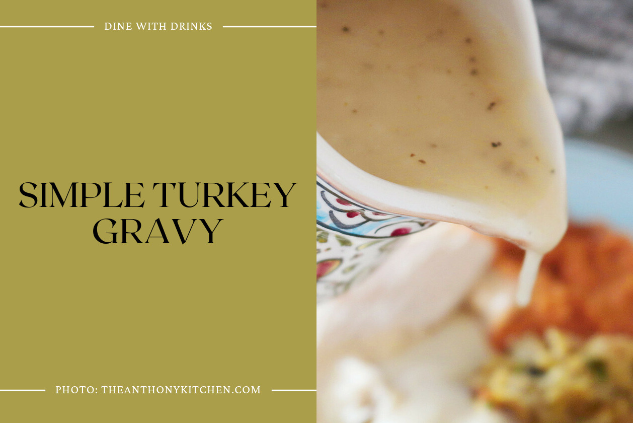 Simple Turkey Gravy