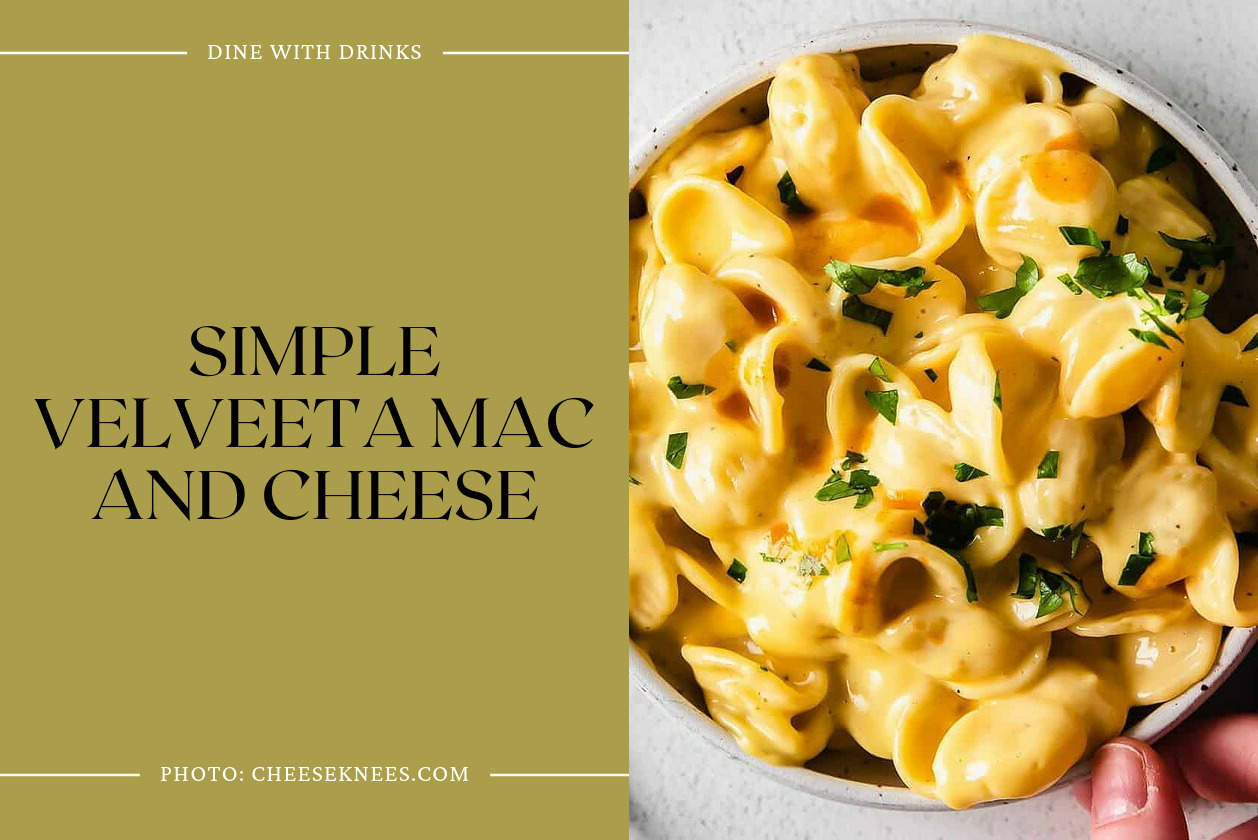 Simple Velveeta Mac And Cheese