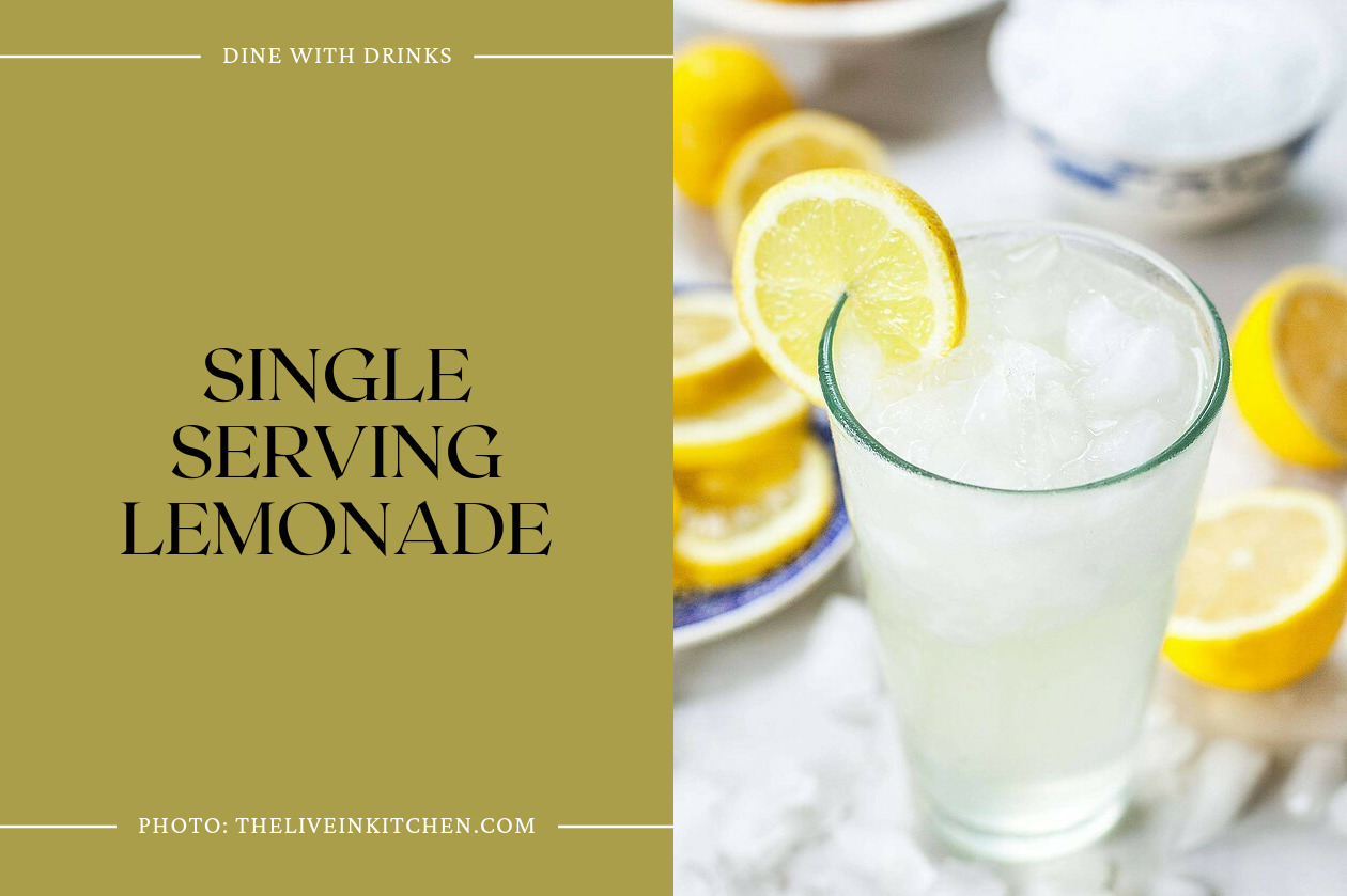 Single Serving Lemonade
