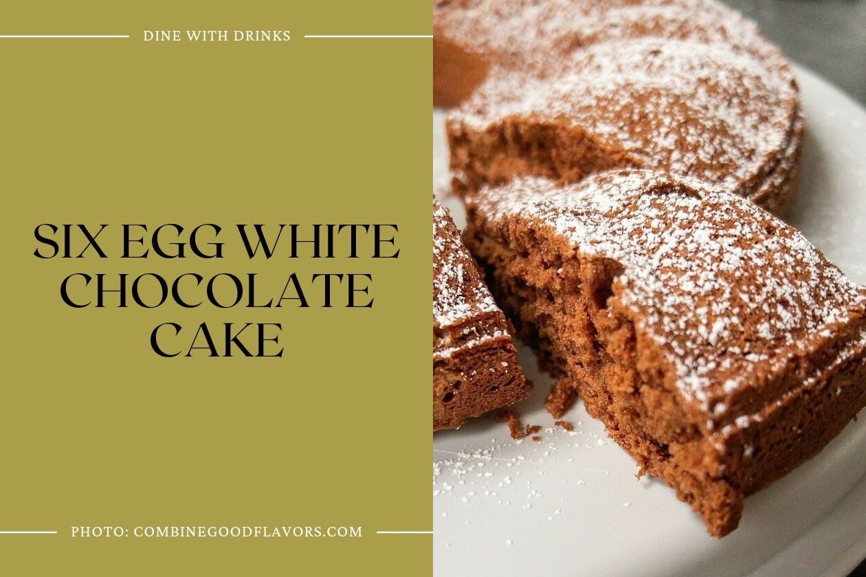 Six Egg White Chocolate Cake