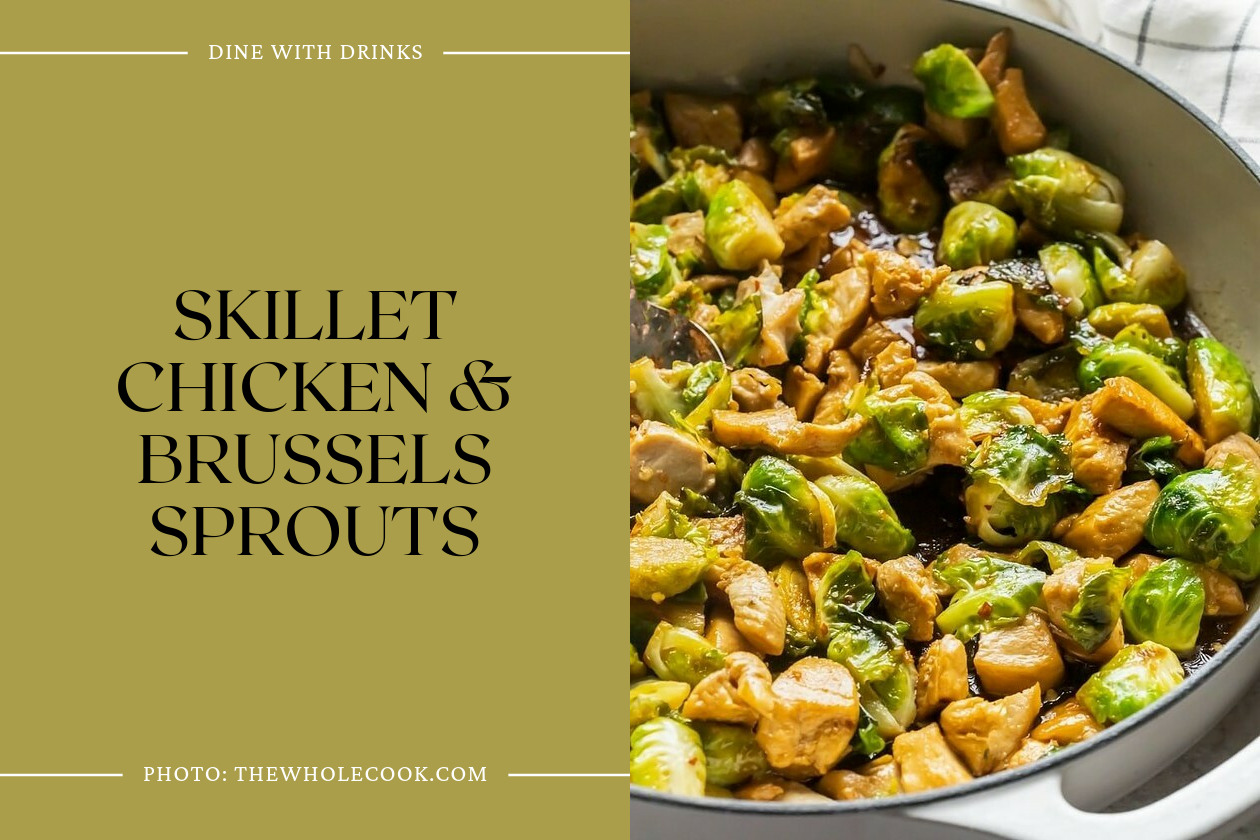Skillet Chicken & Brussels Sprouts