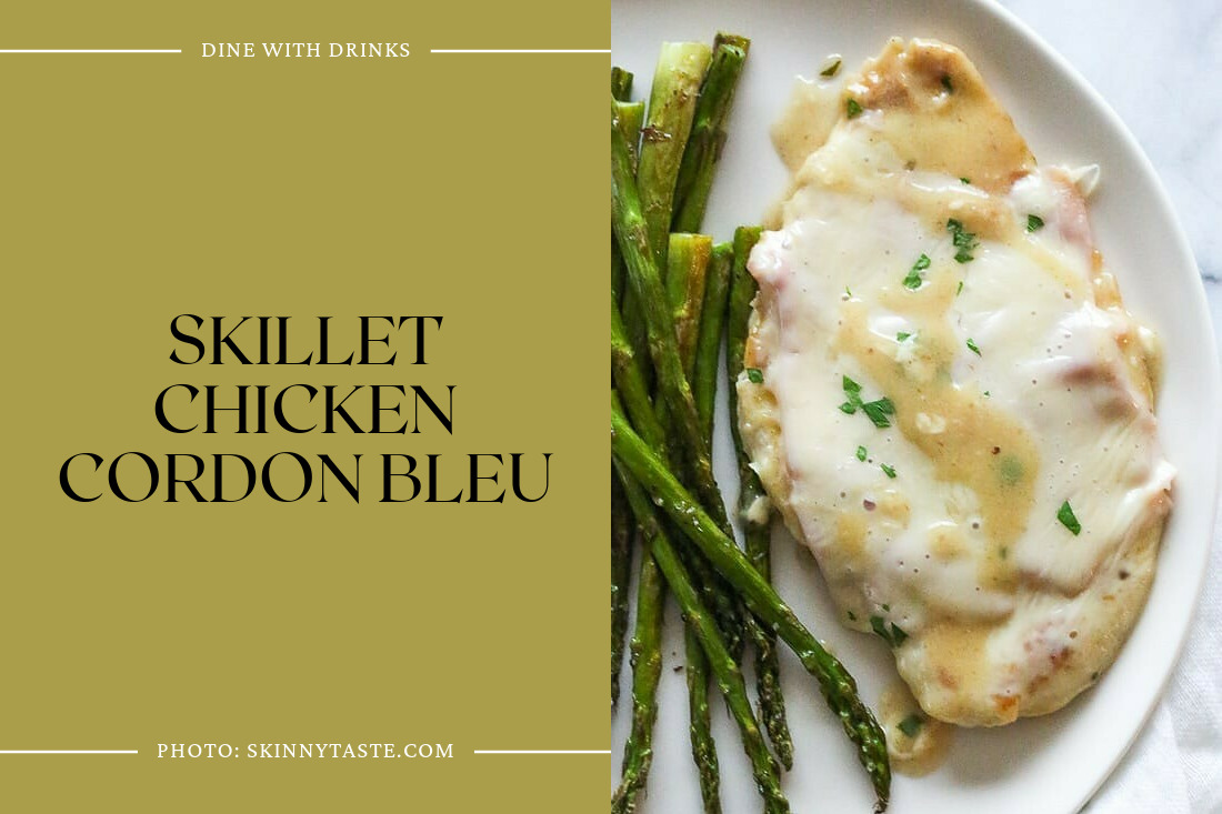 Skillet Chicken Cordon Bleu