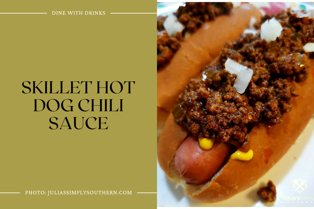 Skillet Hot Dog Chili Sauce