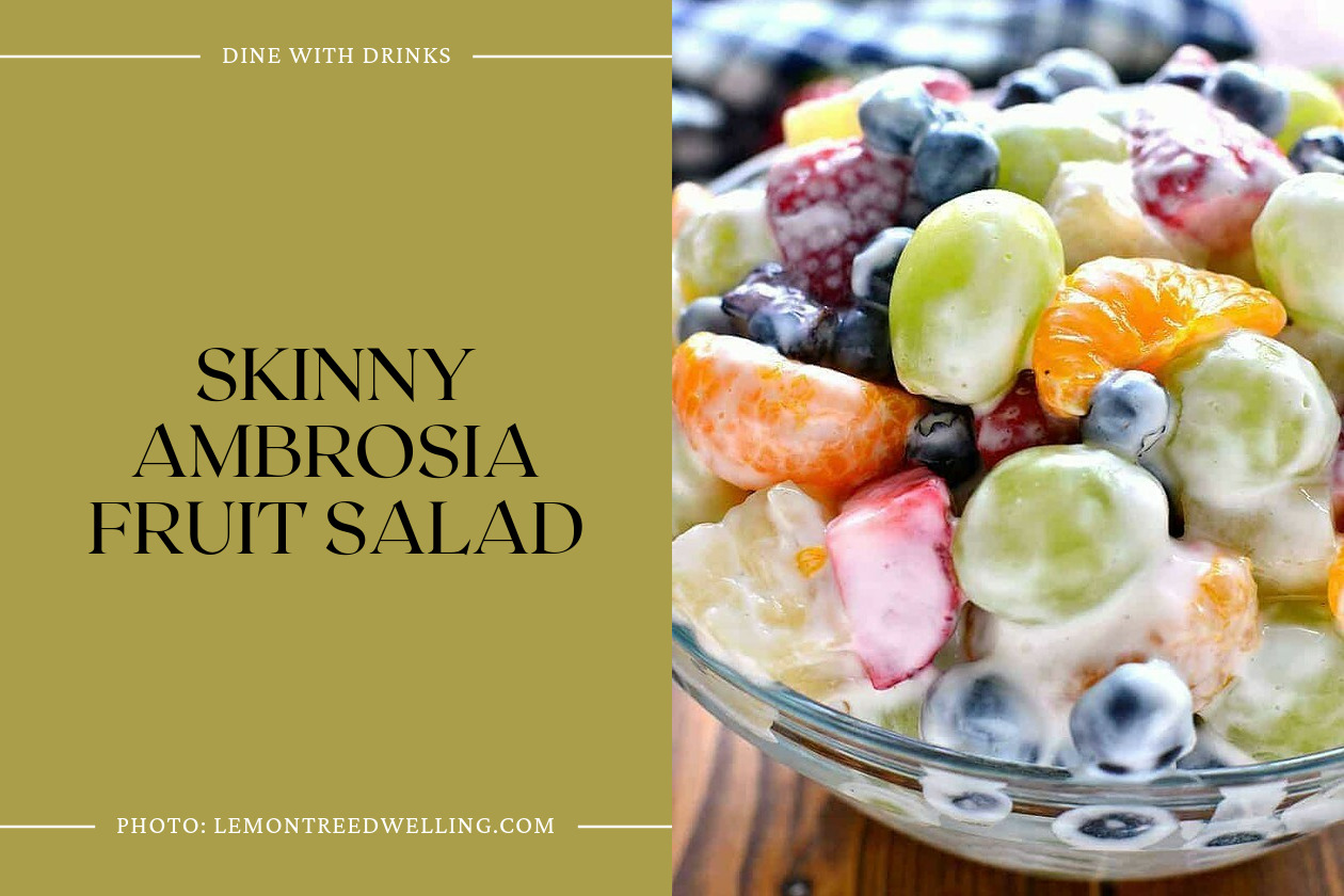 Skinny Ambrosia Fruit Salad