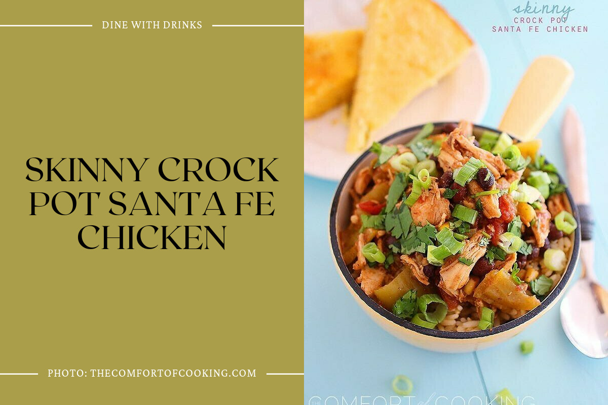 Skinny Crock Pot Santa Fe Chicken