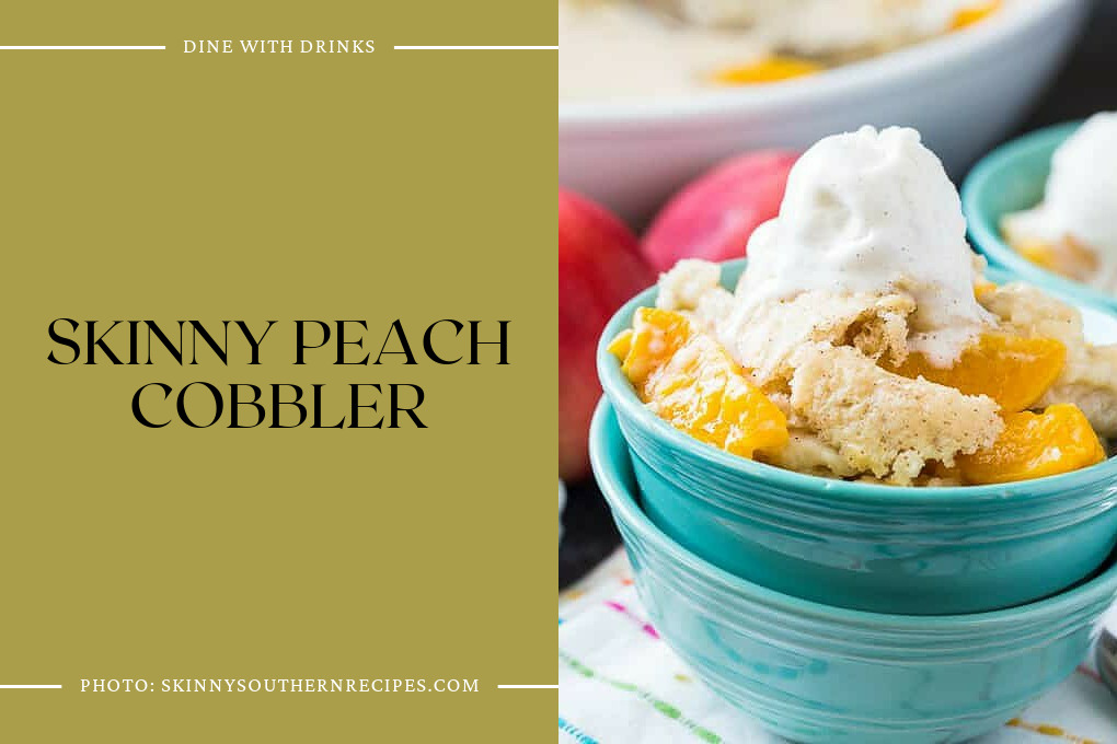 Skinny Peach Cobbler