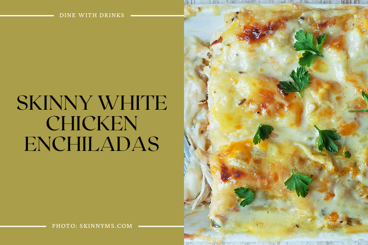Skinny White Chicken Enchiladas