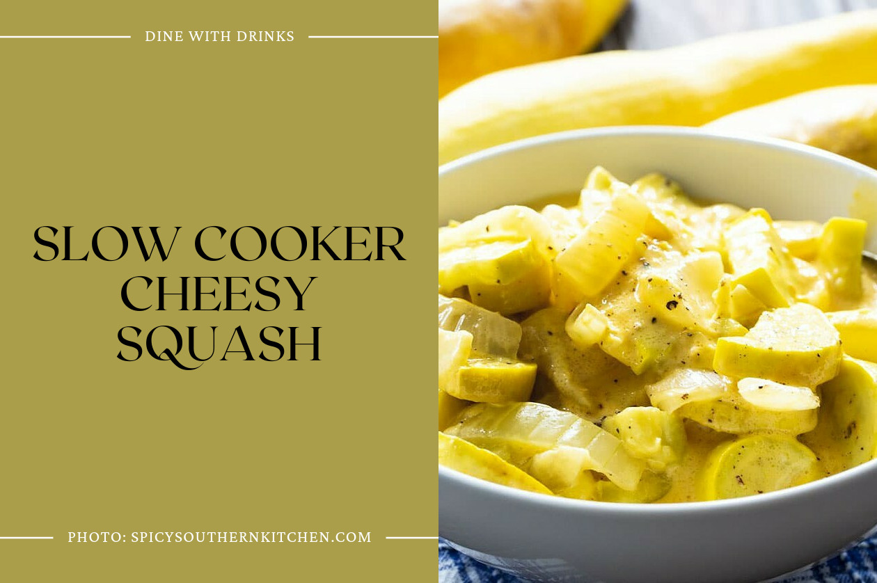 Slow Cooker Cheesy Squash