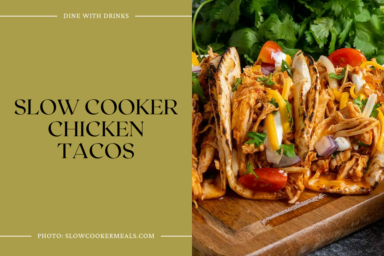 Slow Cooker Chicken Tacos