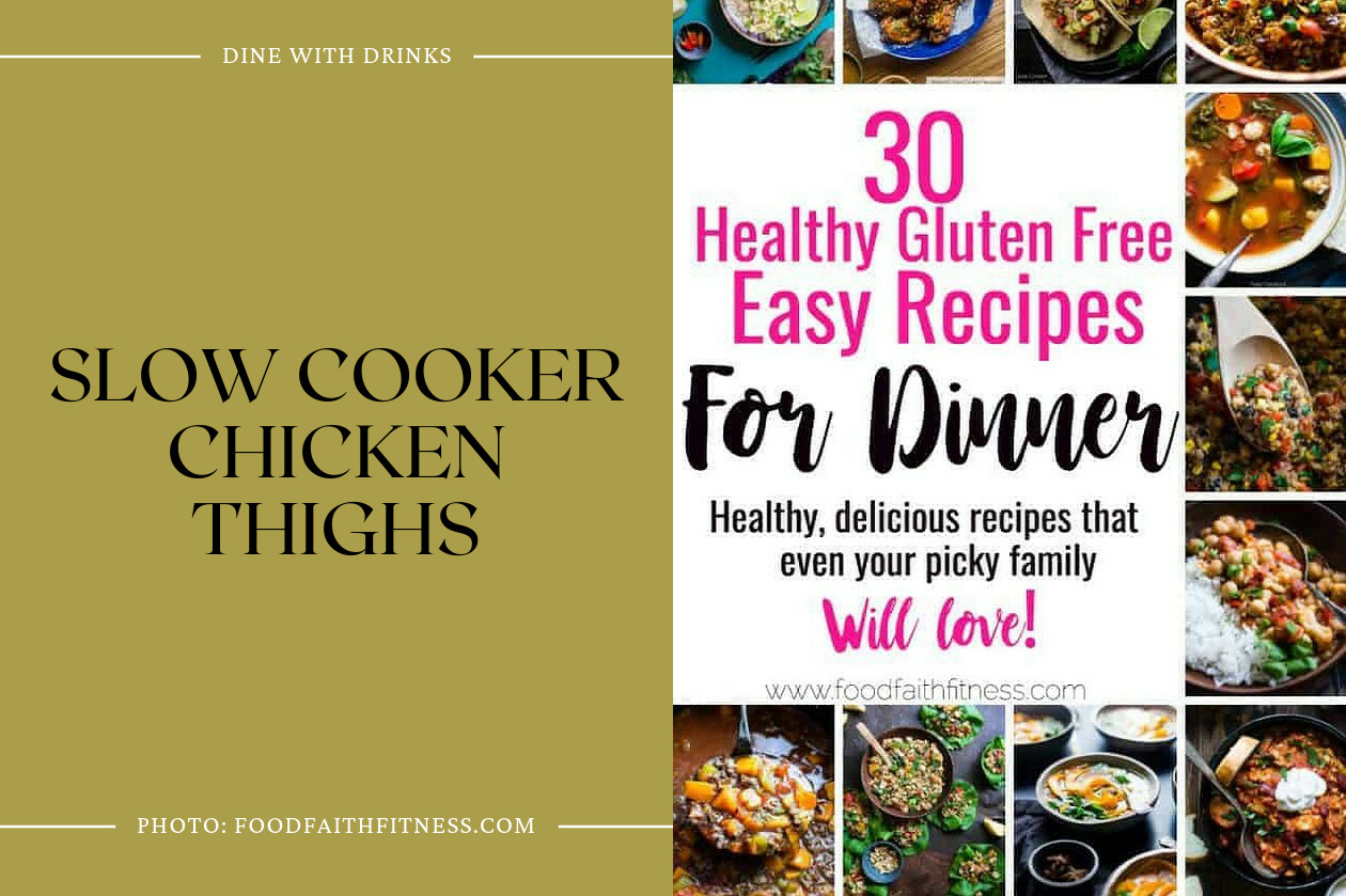 Slow Cooker Chicken Thighs