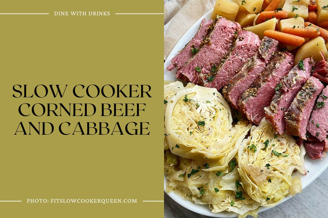 Slow Cooker Corned Beef And Cabbage
