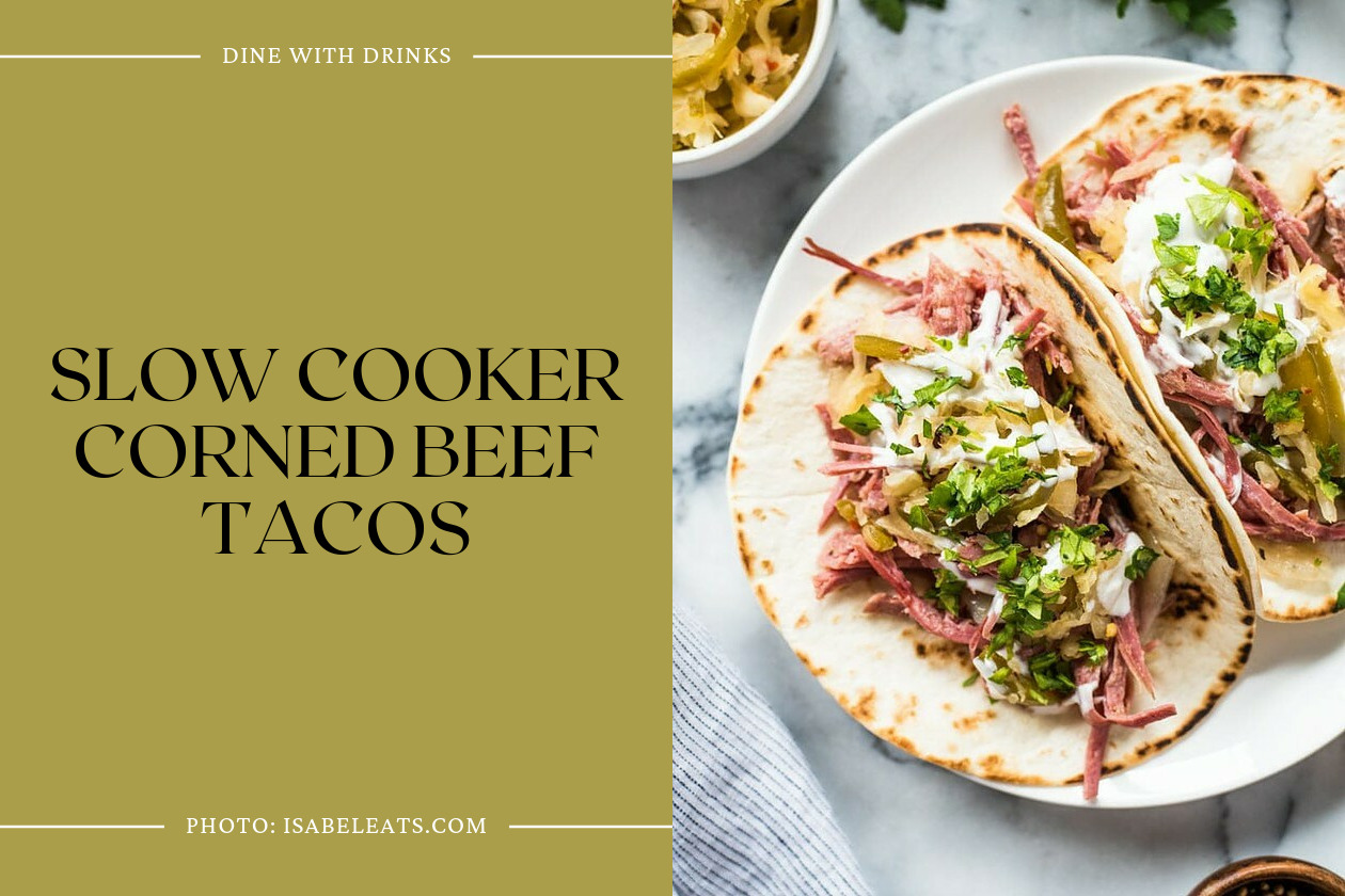 Slow Cooker Corned Beef Tacos