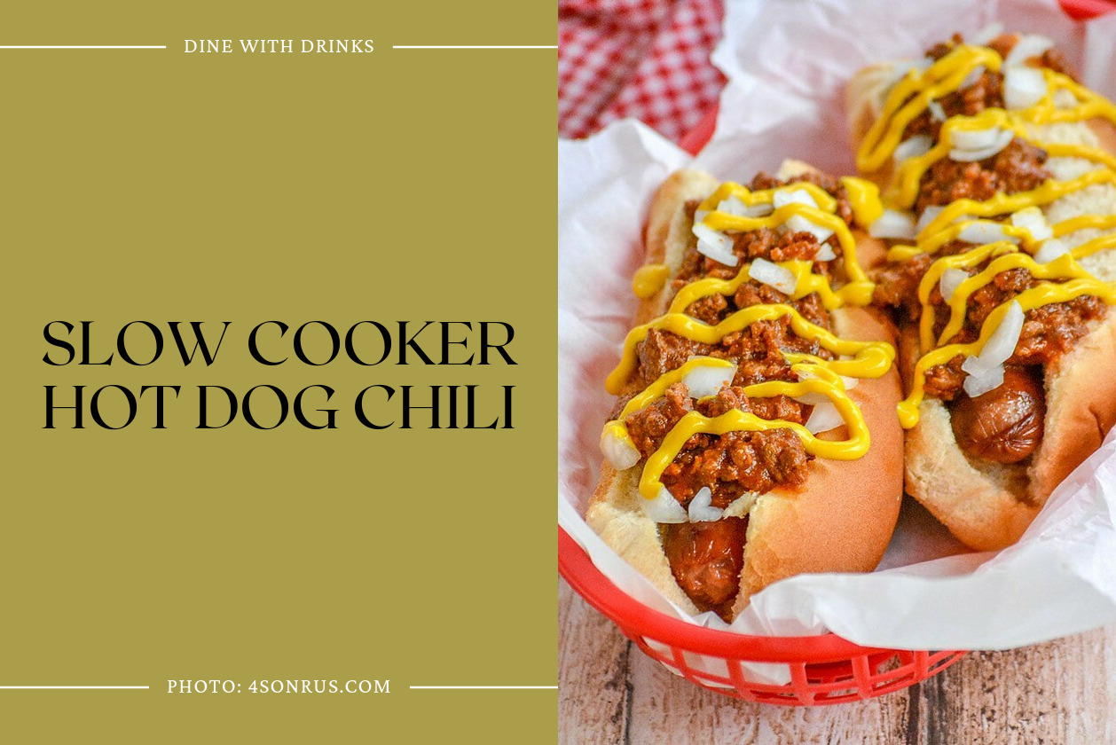 Slow Cooker Hot Dog Chili