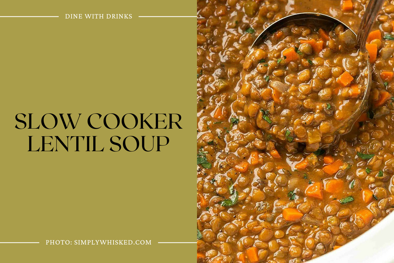 Slow Cooker Lentil Soup