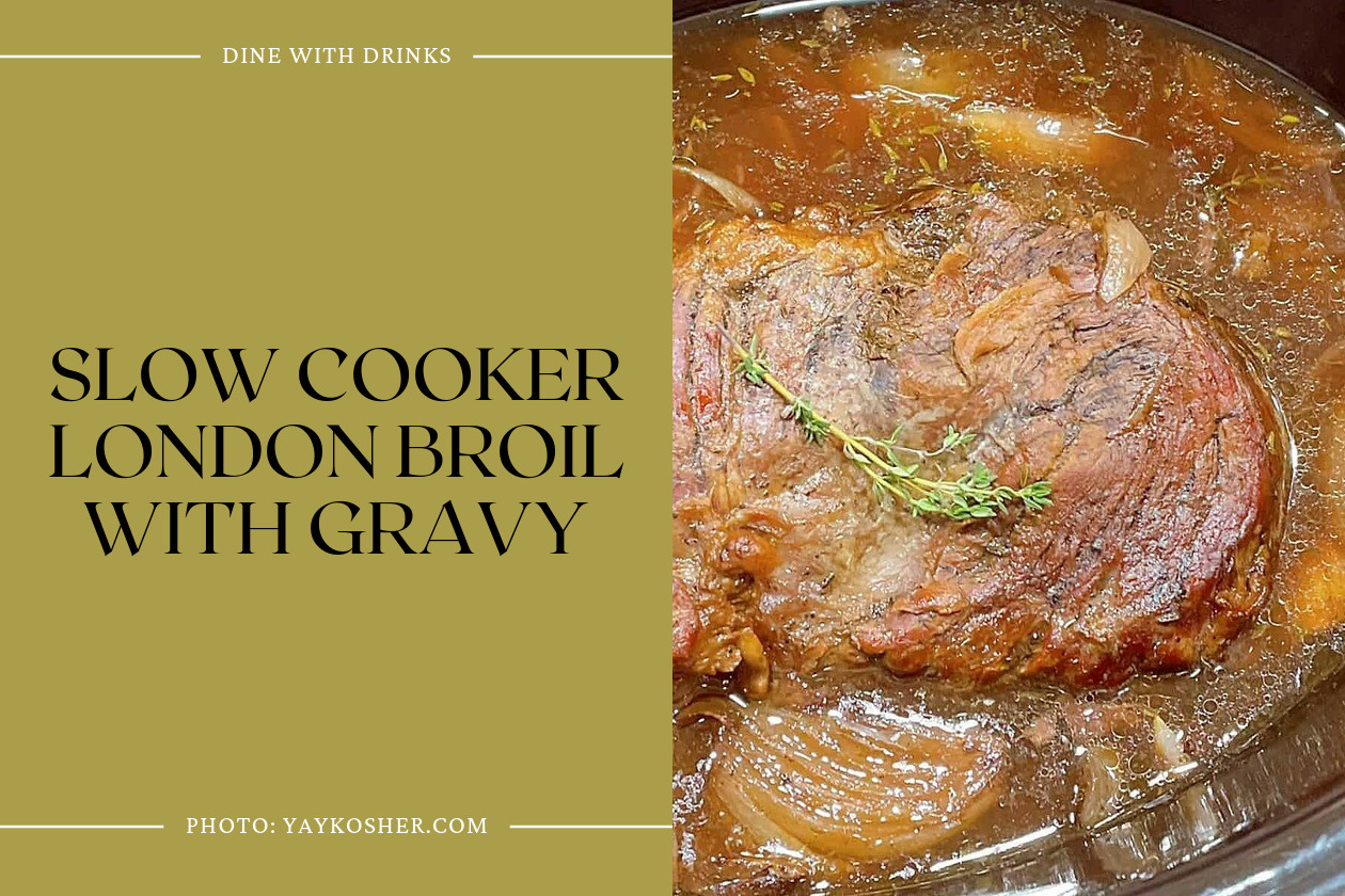 Slow Cooker London Broil With Gravy
