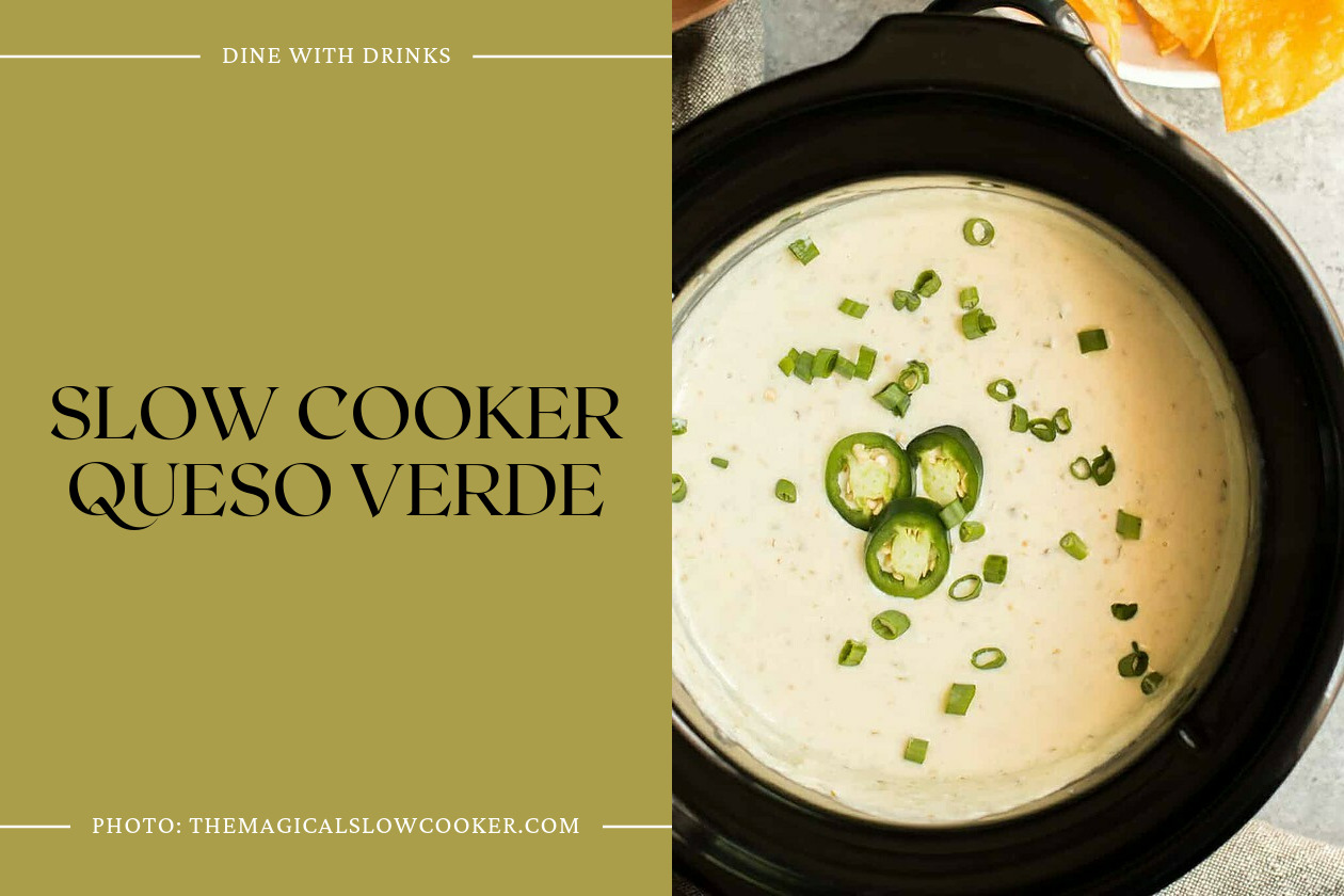 Slow Cooker Queso Verde