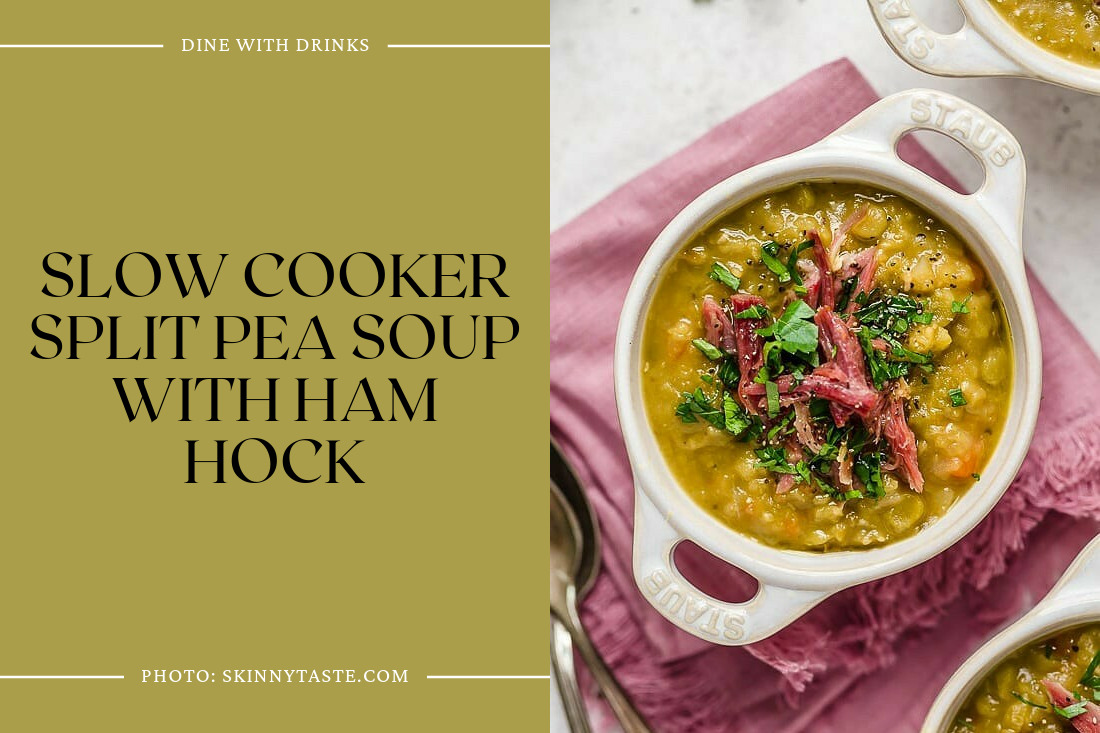 Slow Cooker Split Pea Soup With Ham Hock