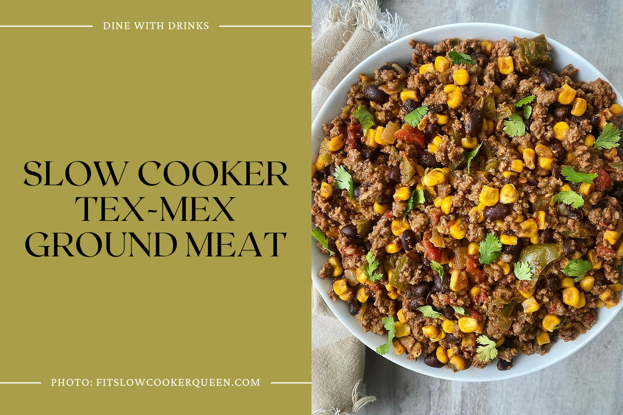 Slow Cooker Tex-Mex Ground Meat