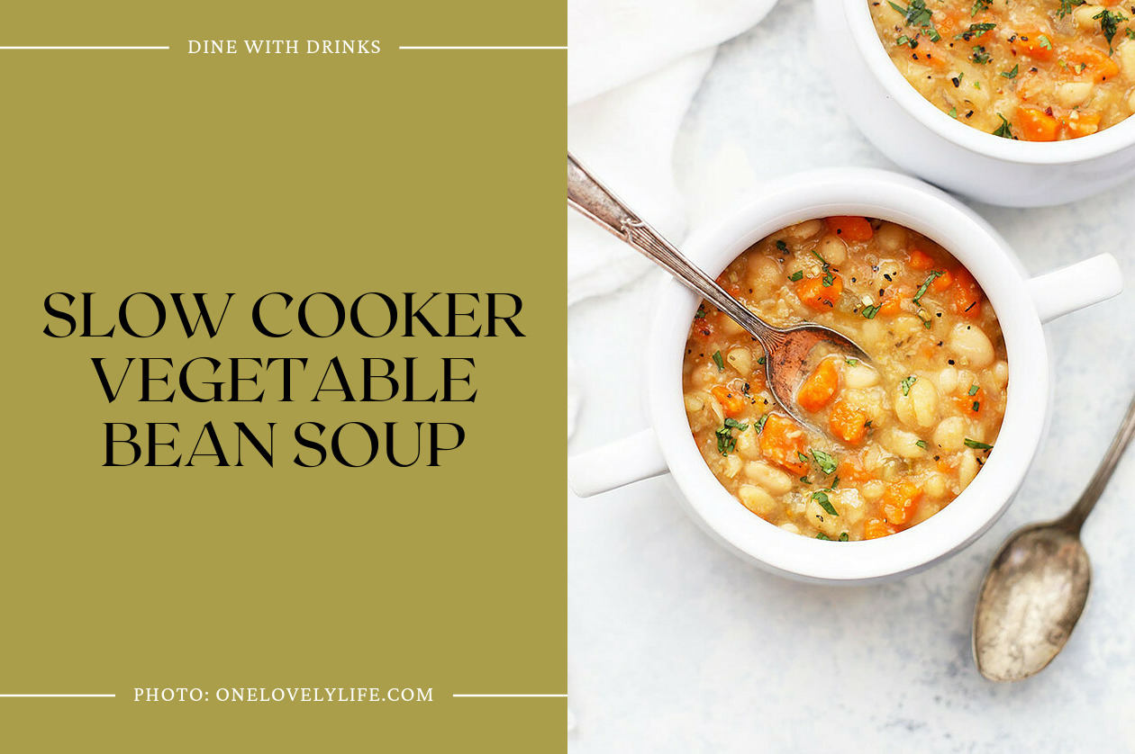 Slow Cooker Vegetable Bean Soup