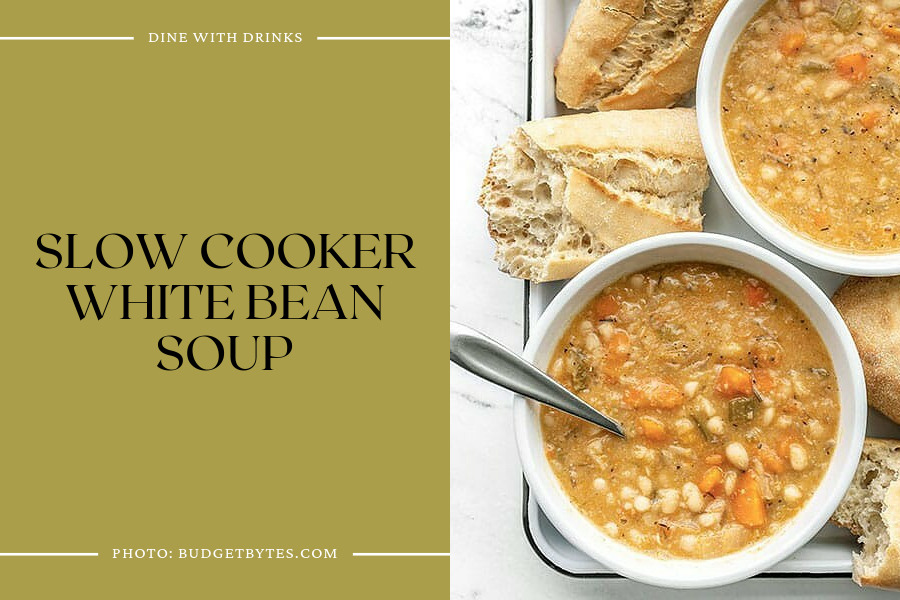 Slow Cooker White Bean Soup
