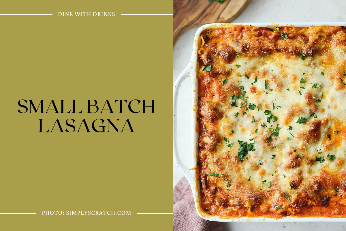 Small Batch Lasagna