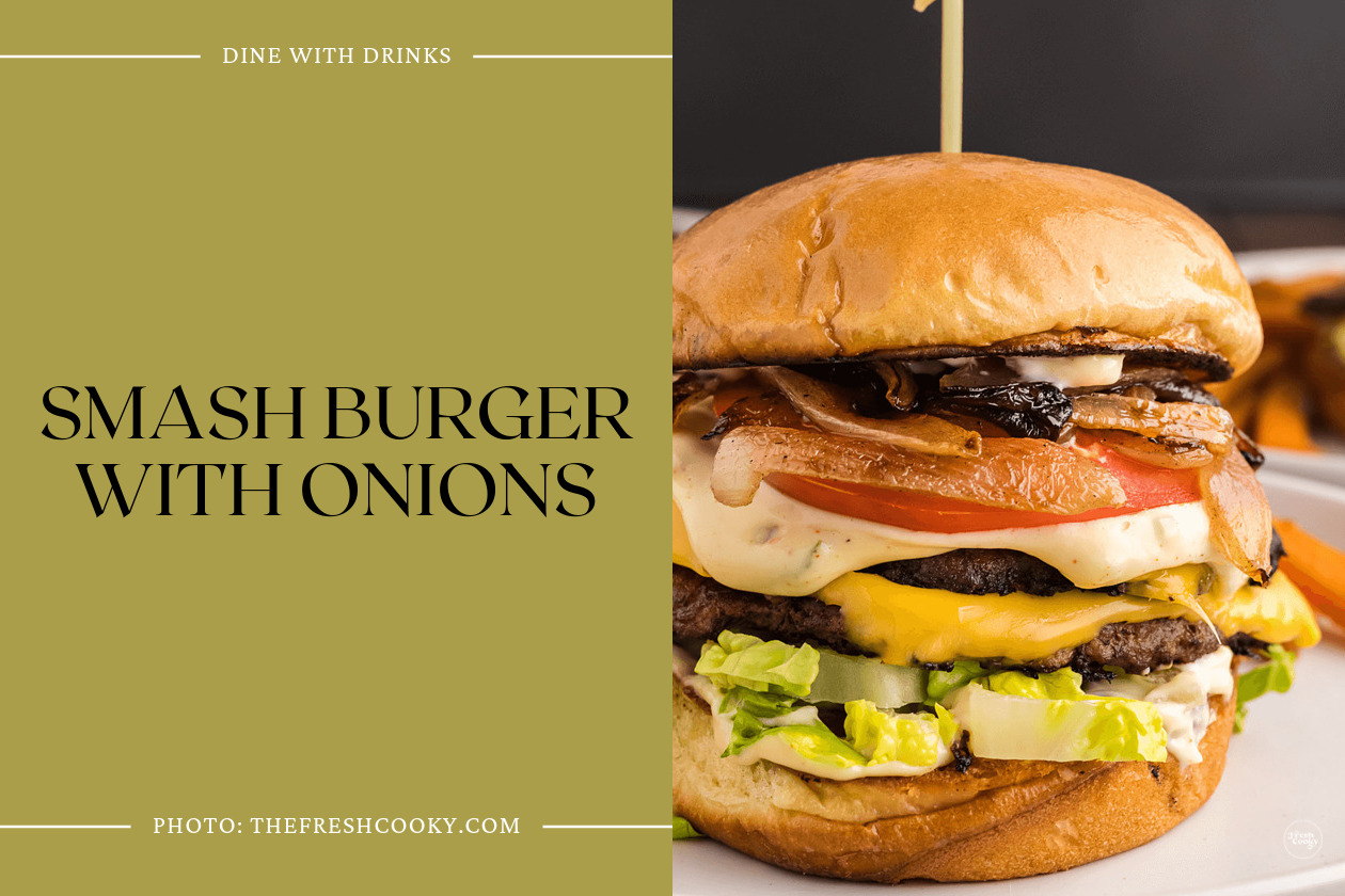 Smash Burger With Onions