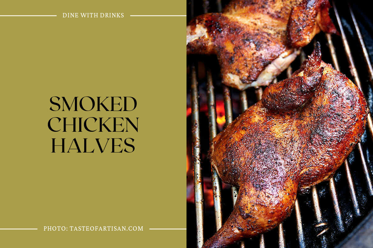 Smoked Chicken Halves