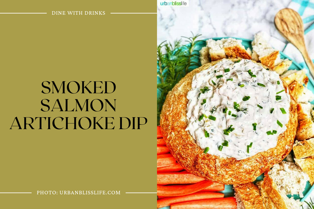 Smoked Salmon Artichoke Dip