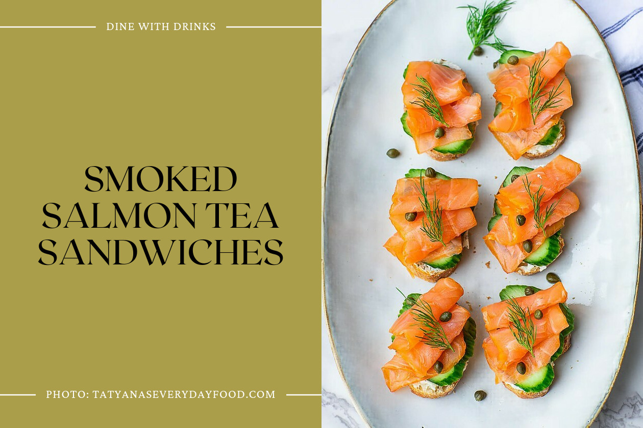 Smoked Salmon Tea Sandwiches