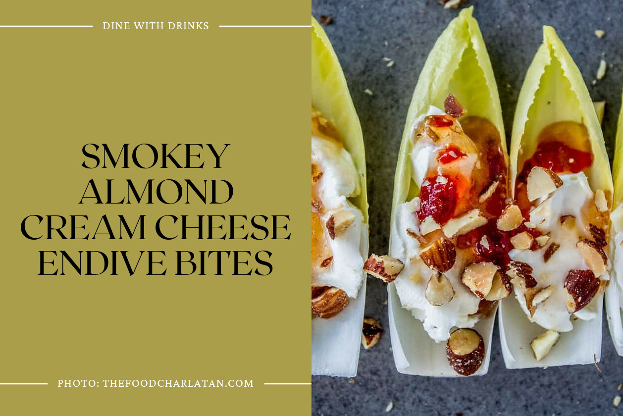Smokey Almond Cream Cheese Endive Bites