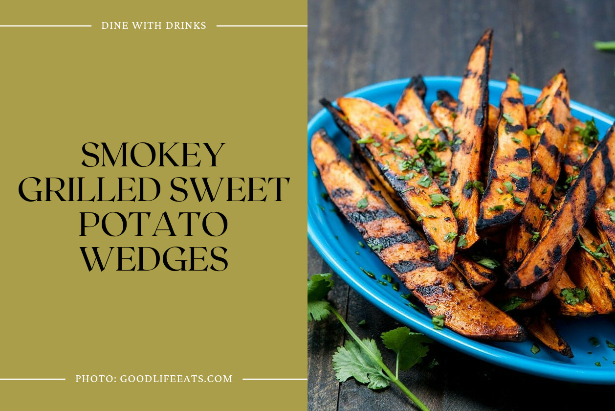 Smokey Grilled Sweet Potato Wedges