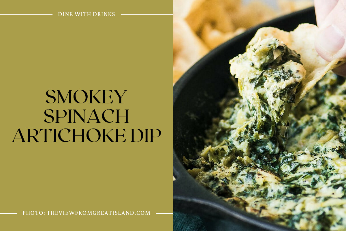 Smokey Spinach Artichoke Dip
