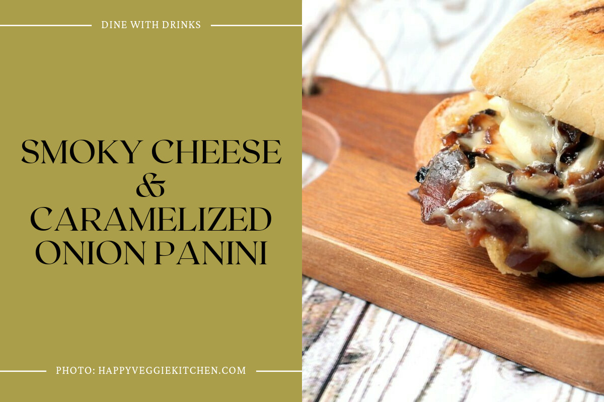Smoky Cheese & Caramelized Onion Panini