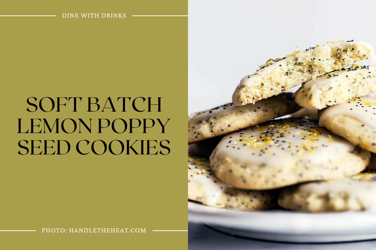 Soft Batch Lemon Poppy Seed Cookies