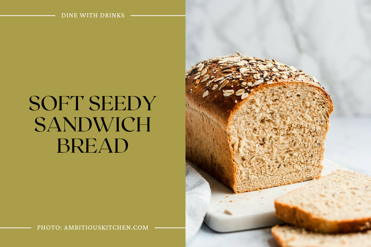 Soft Seedy Sandwich Bread