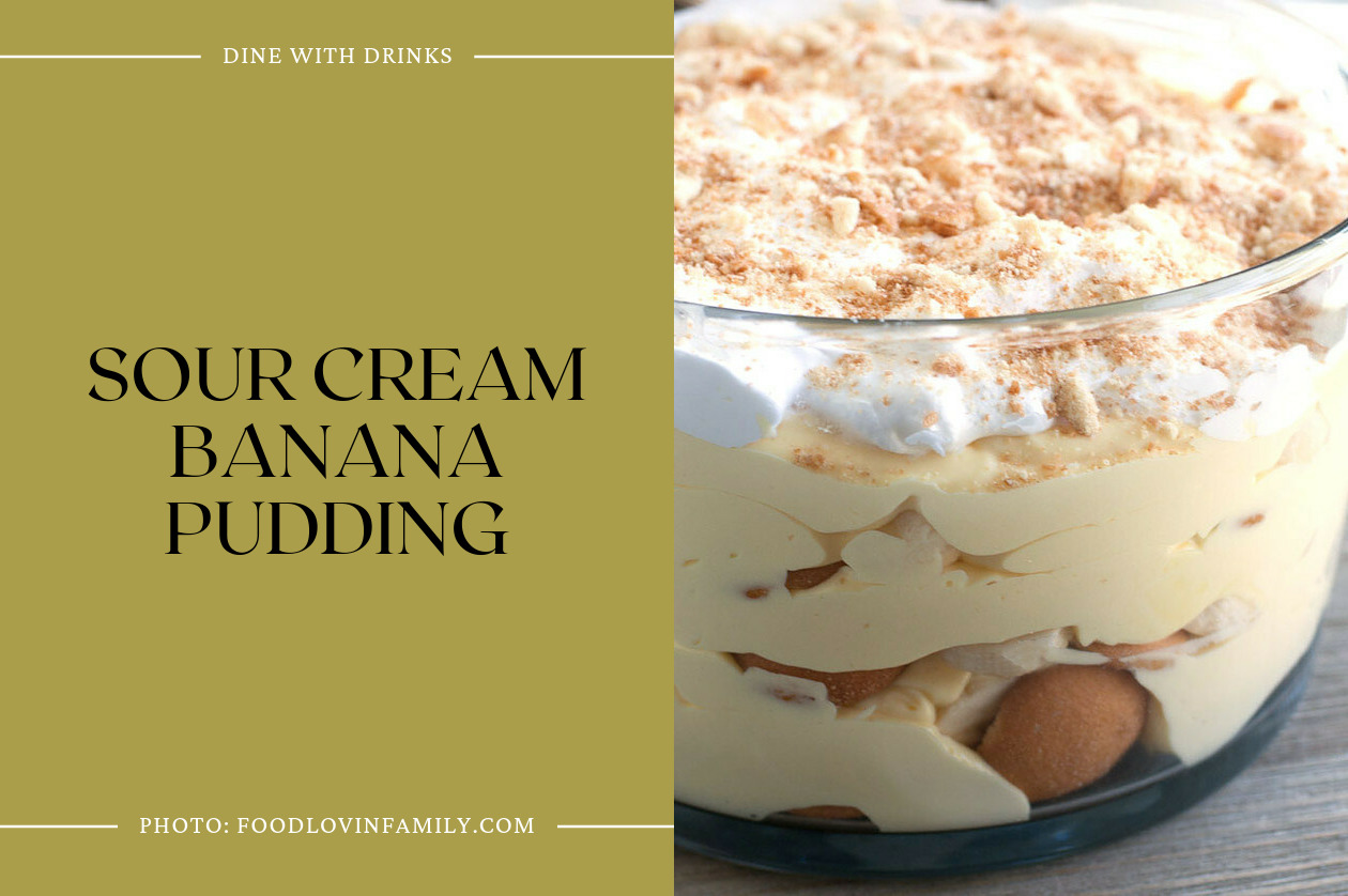 Sour Cream Banana Pudding