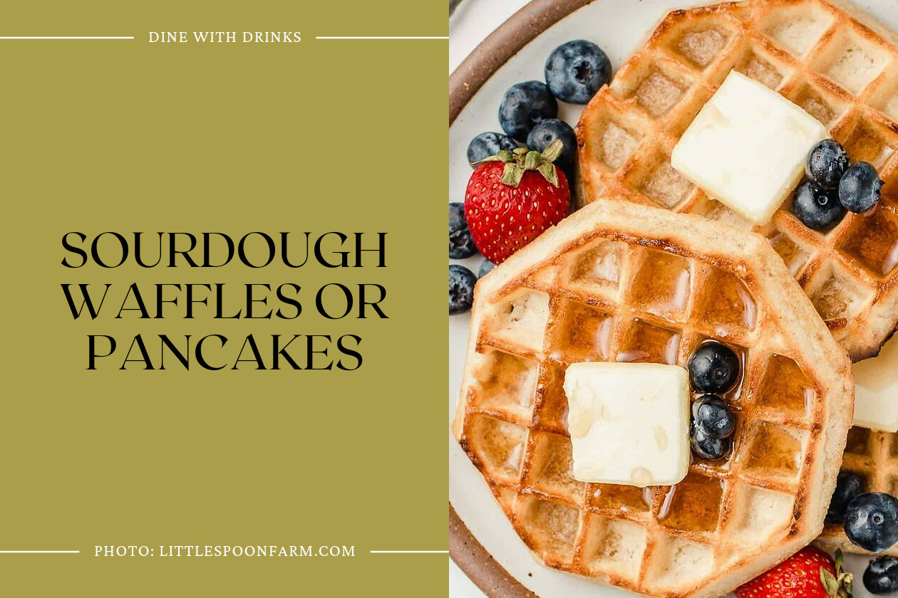 Sourdough Waffles Or Pancakes
