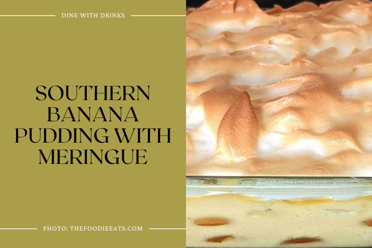 Southern Banana Pudding With Meringue