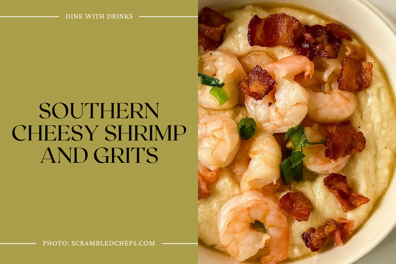 Southern Cheesy Shrimp And Grits