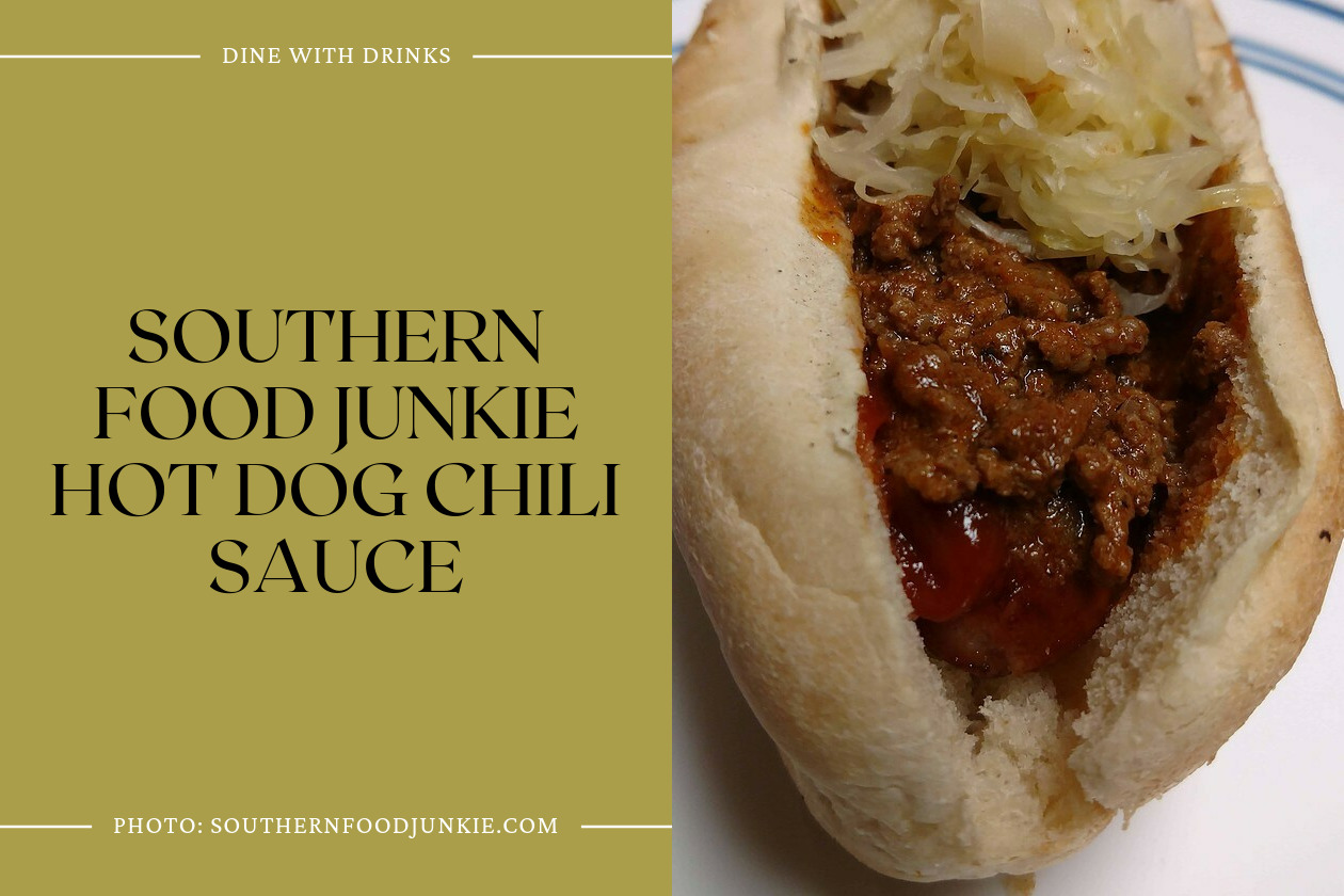 Southern Food Junkie Hot Dog Chili Sauce
