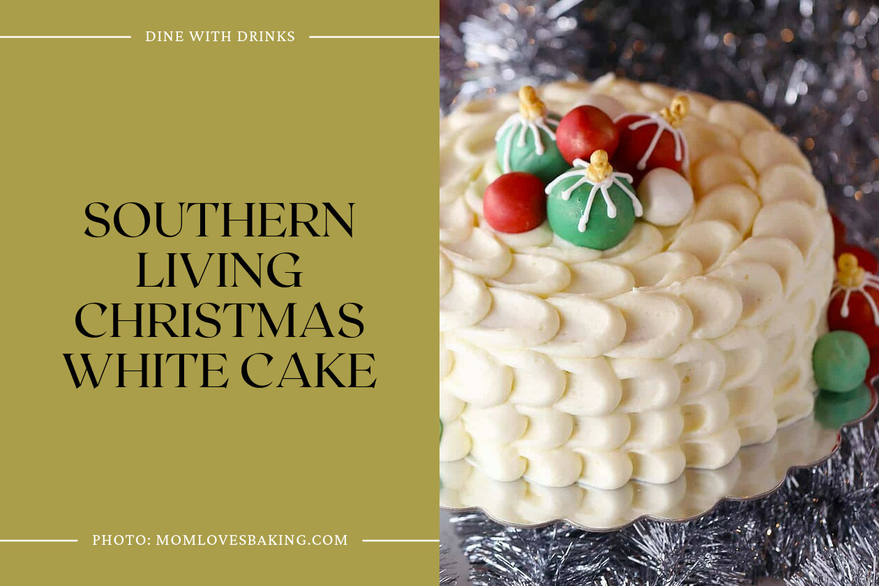 Southern Living Christmas White Cake