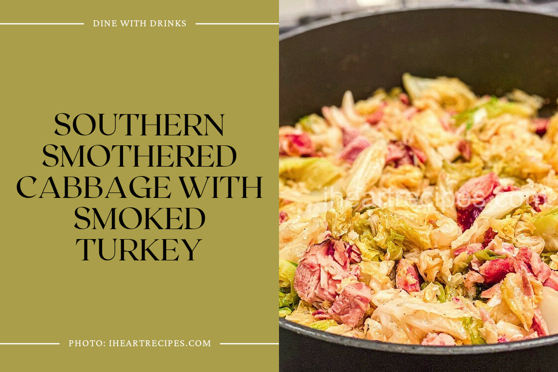 Southern Smothered Cabbage With Smoked Turkey