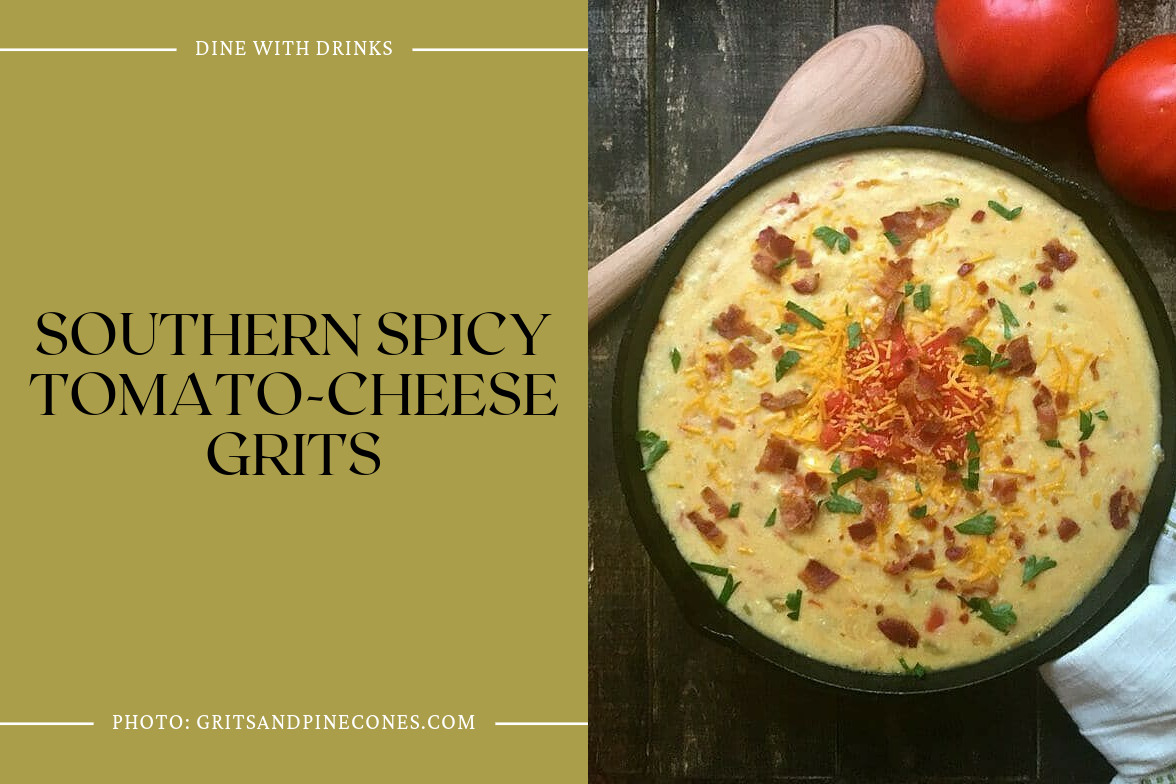 Southern Spicy Tomato-Cheese Grits